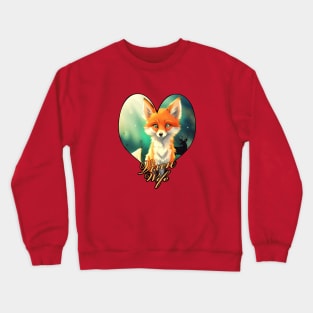 Cute Vixen Wife Design Crewneck Sweatshirt